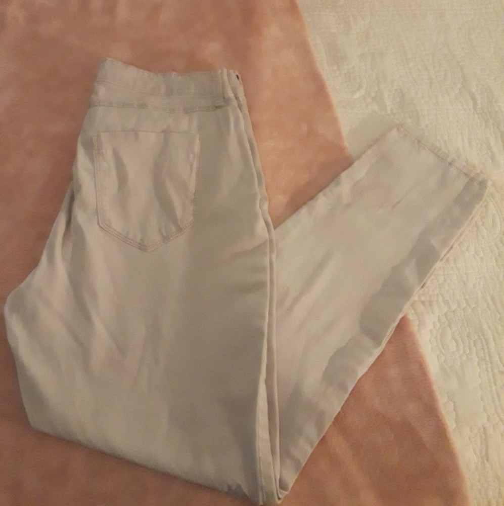 Khaki Skinny Jeans